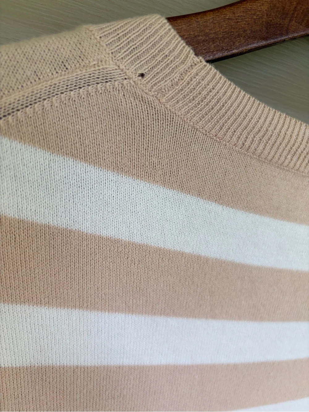 J. Crew Striped Dachshund Cotton Pullover Lightweight Sweater